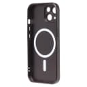 Чехол-накладка - SM020 Matte SafeMag для Apple iPhone 15 (black)  — фото 2