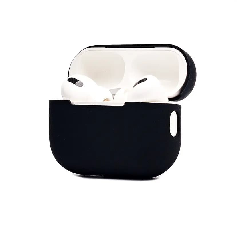 Чехол - Soft Touch для кейса Apple AirPods Pro 2 (black)  — фото 2