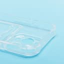 Чехол-накладка с картхолдером - SC276 для Apple iPhone 15 Pro (transparent)  — фото 2