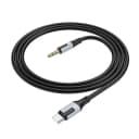 Кабель Type-C - 3.5 jack - Borofone BL19 Creator (100 см) (black)  — фото 2