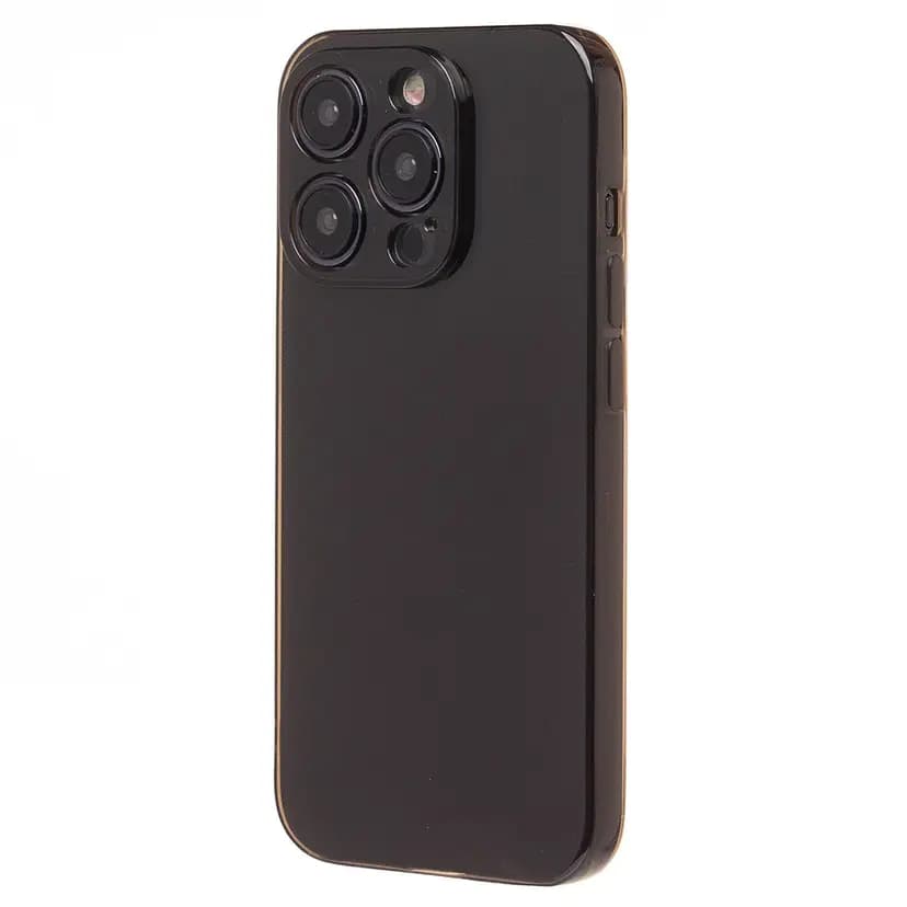 Чехол-накладка - Ультратонкий для Apple iPhone 15 Pro (black) 