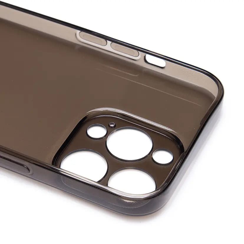 Чехол-накладка - Ультратонкий для Apple iPhone 15 Pro (black)  — фото 2