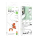 Кабель USB - Type-C - Borofone BX102 Winner (100 см) (white)  — фото 1