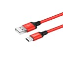 Кабель USB - Type-C - Hoco X14 Times Speed (200 см) (red/black)  — фото 2