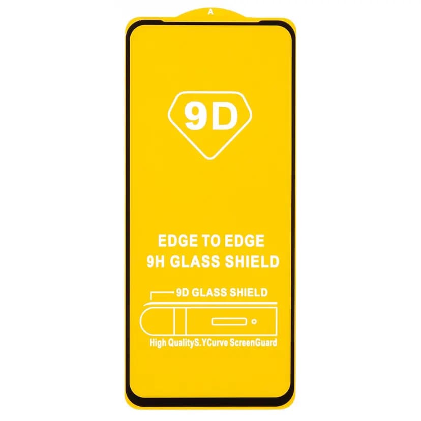 Защитное стекло - Full Glue 2.5D для Realme C67 4G (black) — фото 2