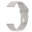 Ремешок на кнопке - WB34 Sport Band универсальный 20 мм (beige)  — фото 2
