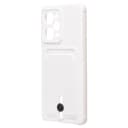 Чехол-накладка с картхолдером - SC304 для Poco X5 Pro (white)  — фото 1