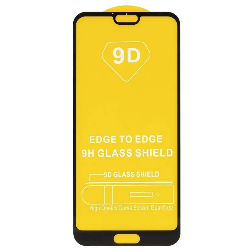 Защитное стекло - Full Glue 2.5D для Honor 10 (black)  — фото 2