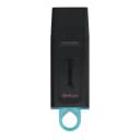 Флэш-накопитель USB 64Gb - Kingston DataTraveler Exodia (black/light blue)  — фото 2