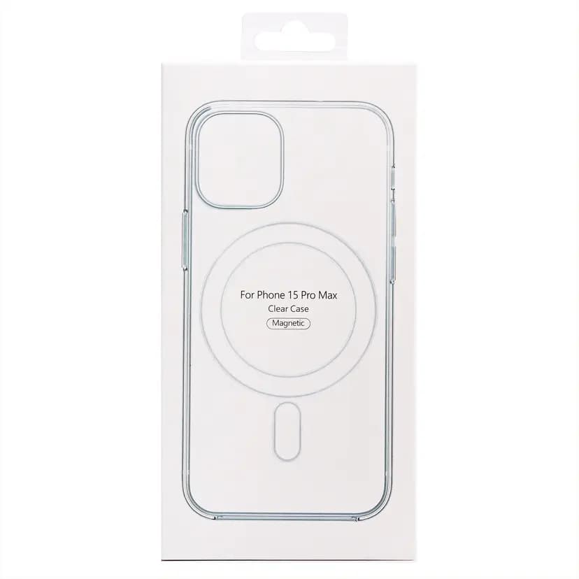 Чехол-накладка - SM006 SafeMag для Apple iPhone 15 Pro Max (transparent) 