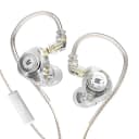 Наушники проводные 3.5 jack - KZ EDX Pro X (transparent)  — фото 2