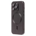 Чехол-накладка - SM020 Matte SafeMag для Apple iPhone 15 Pro (black)  — фото 1
