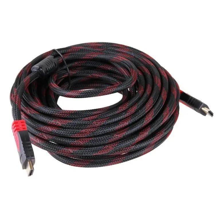 Кабель HDMI - HDMI ver. 1.4 (1000 см) (black/red)