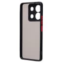 Чехол-накладка - PC041 для Redmi Note 13 Pro 5G/Poco X6 5G (black/black)  — фото 2