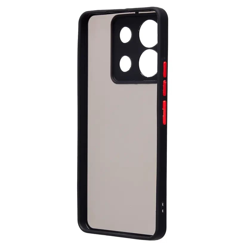 Чехол-накладка - PC041 для Redmi Note 13 Pro 5G/Poco X6 5G (black/black) — фото 2