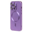 Чехол-накладка - SM020 Matte SafeMag для Apple iPhone 15 Pro (purple)  — фото 1