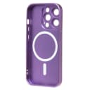 Чехол-накладка - SM020 Matte SafeMag для Apple iPhone 15 Pro (purple)  — фото 2