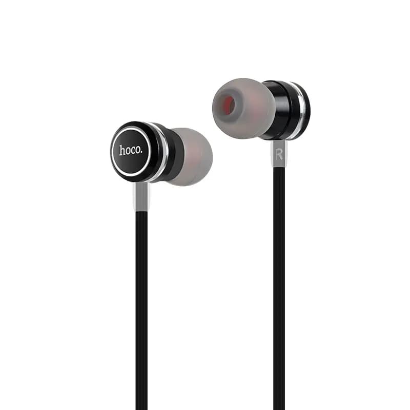 Наушники проводные 3.5 jack - Hoco M16 Ling Sound Metal (black) — фото 2