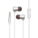 Наушники проводные 3.5 jack - Hoco M16 Ling Sound Metal (silver)  — фото 2