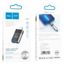 Адаптер Apple lightning - USB - Hoco UA17 (black)  — фото 1