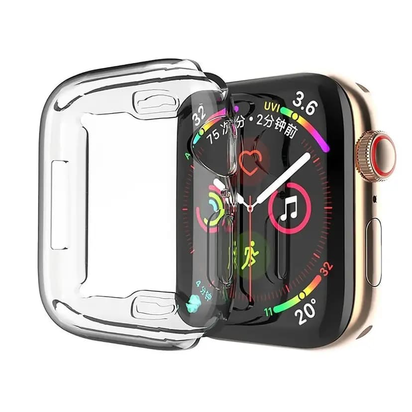 Чехол - Clear Case для Apple Watch 41 мм (transparent)  — фото 2