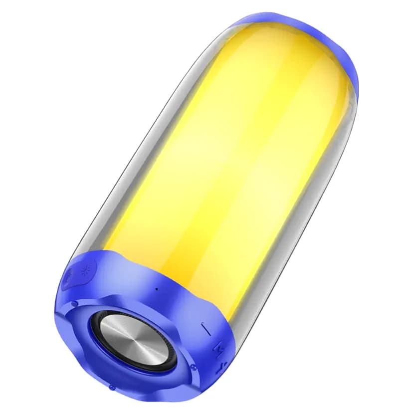 Акустика беспроводная - Hoco HC8 Pulsating (MicroSD/3.5 jack/USB/Type-C) (blue)  — фото 2