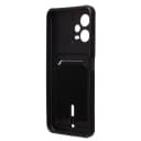 Чехол-накладка с картхолдером - SC304 для Redmi Note 12 5G/Poco X5 (black)  — фото 2