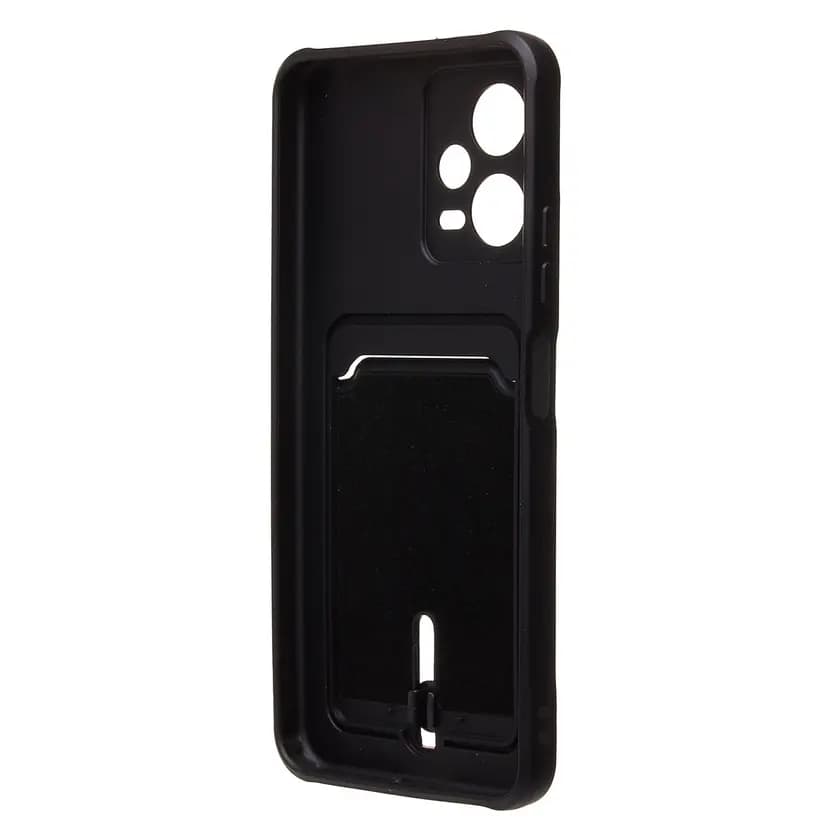 Чехол-накладка с картхолдером - SC304 для Redmi Note 12 5G/Poco X5 (black) — фото 2