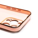 Чехол-накладка - SC301 для Apple iPhone 15 Pro (light pink)  — фото 2