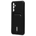 Чехол-накладка с картхолдером - SC304 для Samsung Galaxy A34 (black)  — фото 1