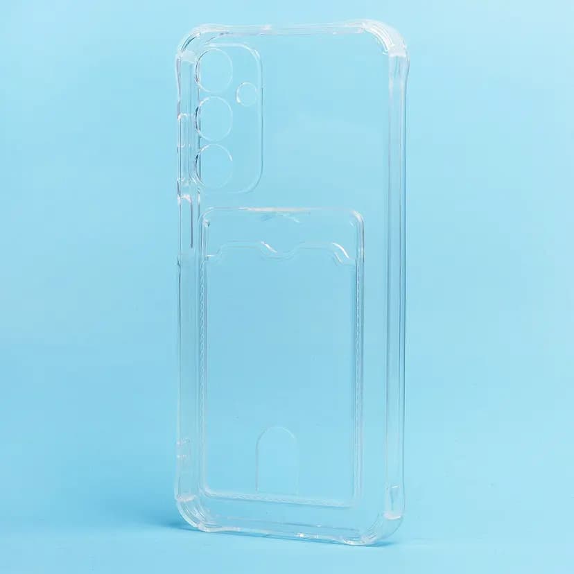 Чехол-накладка с картхолдером - SC276 для Samsung Galaxy A25 5G (transparent)