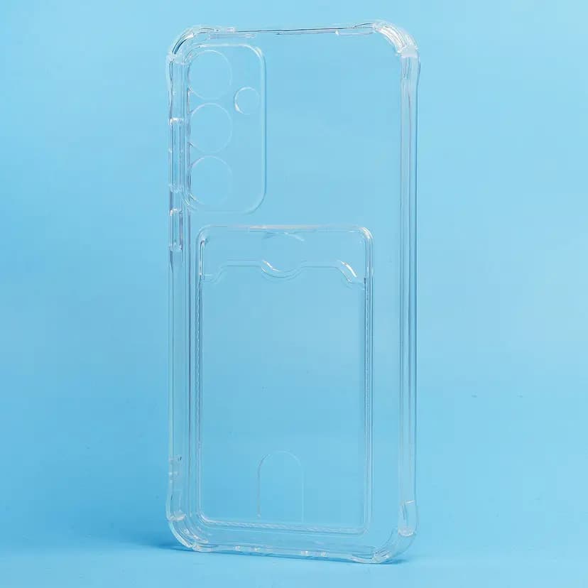 Чехол-накладка с картхолдером - SC276 для Samsung Galaxy A35 (transparent) 