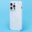 Чехол-накладка - SM020 Matte SafeMag для Apple iPhone 15 Pro (white)  — фото 1