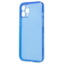 Чехол-накладка - SC344 для Apple iPhone 12 Pro Max (transparent/blue)  — фото 1