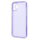 Чехол-накладка - SC344 для Apple iPhone 12 Pro Max (transparent/violet)  — фото 1