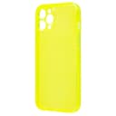 Чехол-накладка - SC344 для Apple iPhone 12 Pro Max (transparent/yellow)  — фото 1