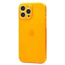 Чехол-накладка - SC344 для Apple iPhone 13 Pro Max (transparent/orange)  — фото 1