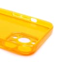 Чехол-накладка - SC344 для Apple iPhone 13 Pro Max (transparent/orange)  — фото 2