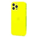 Чехол-накладка - SC344 для Apple iPhone 13 Pro Max (transparent/yellow)  — фото 1