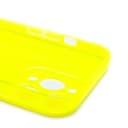 Чехол-накладка - SC344 для Apple iPhone 13 Pro Max (transparent/yellow)  — фото 2