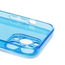 Чехол-накладка - SC344 для Apple iPhone 13 Pro (transparent/blue)  — фото 2