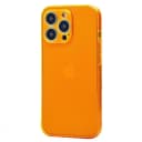 Чехол-накладка - SC344 для Apple iPhone 13 Pro (transparent/orange)  — фото 1