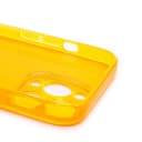 Чехол-накладка - SC344 для Apple iPhone 13 Pro (transparent/orange)  — фото 2