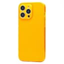 Чехол-накладка - SC344 для Apple iPhone 14 Pro Max (transparent/orange)  — фото 1