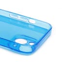 Чехол-накладка - SC344 для Apple iPhone 15 (transparent/blue)  — фото 2