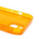 Чехол-накладка - SC344 для Apple iPhone 15 (transparent/orange)  — фото 2