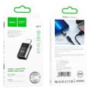 Адаптер Apple lightning - Type-C - Hoco UA17 (black)  — фото 1