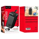 Внешний аккумулятор 90000mAh - Hoco J123D 22.5W PD+QC3.0 (Micro-USB/2xType-C/Apple lightning/3xUSB) (black)  — фото 1