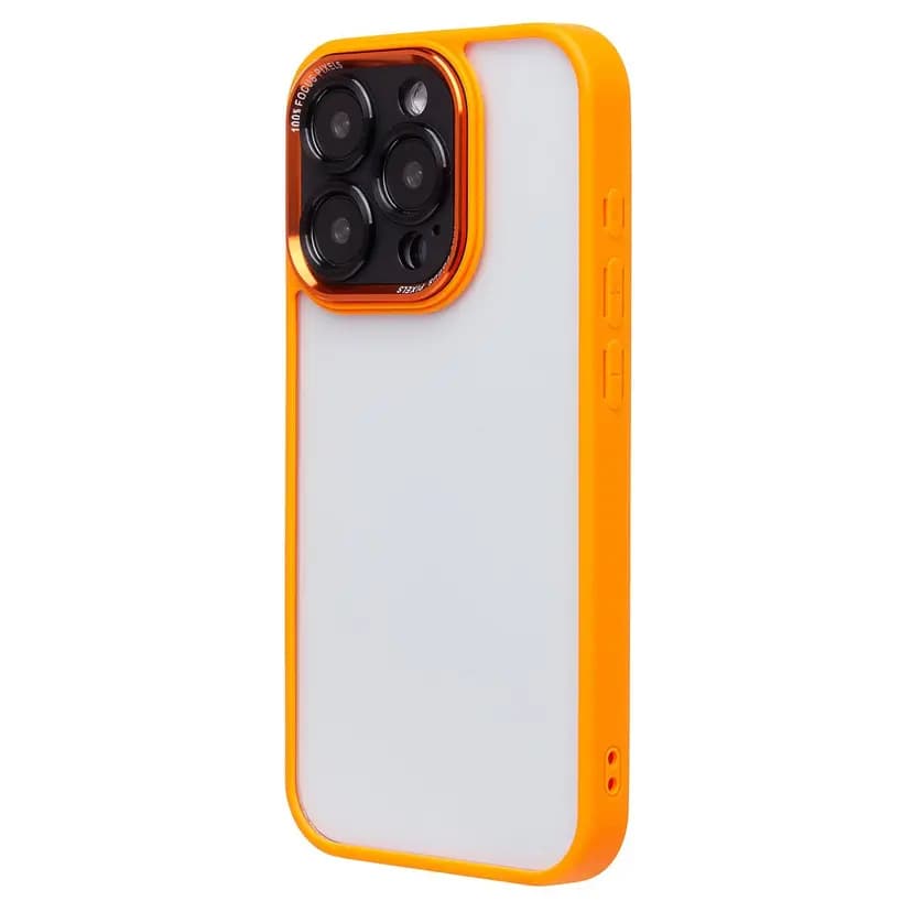 Чехол-накладка - PC090 для Apple iPhone 15 Pro (orange)  — фото 2