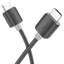 Кабель HDMI - HDMI ver. 2.0 - Hoco US08 (300 см) (black)  — фото 2